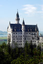 Neuschwanstein castle from waterfall bridge1/320 sec at f / 9.5