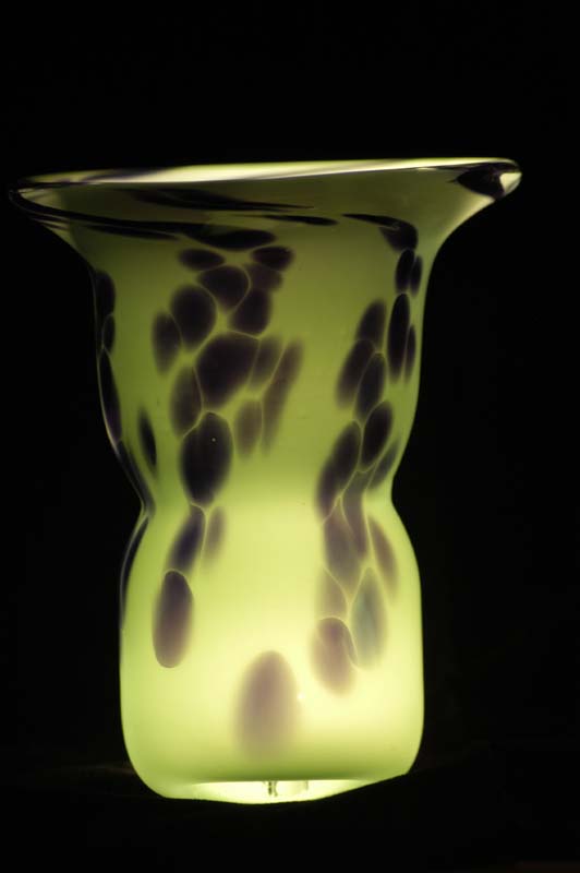 Green vase - the color is growing on me